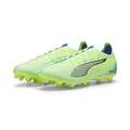 Produktbild: Puma Unisex Adults Ultra 5 Match FG/AG Soccer Shoe, Fizzy Apple-Puma White-BLUEMAZING, 46 EU