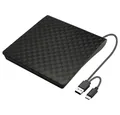 Produktbild: XLYNE Blu-ray Brenner Extern USB-A, USB-C®, USB-A (USB 2.0) Schwarz 570503 Blu-ray-Brenner