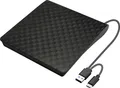 Produktbild: Xlyne Blu-ray Brenner Extern USB-A, USB-C, USB-A (USB 2.0) Schwarz