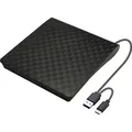 Produktbild: Xlyne  Blu-ray Brenner Extern   USB-A, USB-C®, USB-A (USB 2.0) Schwarz