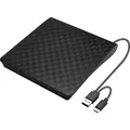 Produktbild: Xlyne Blu-ray Brenner Extern USB-A, USB-C®, USB-A (USB 2.0) Schwarz