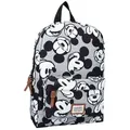 Produktbild: Disney Mickey Mouse Kinderrucksack Kinder Rucksack Grau Micki Maus Mickey Mouse 33 x 25 x 10 cm grau