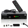 Produktbild: PremiumX Kabel Receiver DVB-C FTA 530C Digital FullHD TV Auto Installation USB Mediaplayer SCART HDMI Kabelfernsehen für jeden Kabel-Anbieter