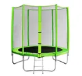 Produktbild: SixBros. SixJump 1,85 M Gartentrampolin Grün Trampolin Komplettset TG185/1572