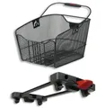 Produktbild: KlickFix Fahrradkorb KLICKfix Hinterradkorb City-Max Racktime schwarz 23x22,5x36 cm