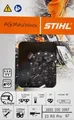 Produktbild: Stihl Sägekette 40 cm, .325, 1,3 mm, 67 GL, Vollmeißel (RS) | 3690 000 0067