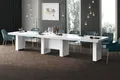 Produktbild: Design Esstisch Tisch HLA-111 Hochglanz XXL ausziehbar 160 bis 400 cm