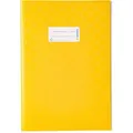 Produktbild: Herma Heftumschläge 7441, A4, gelb, mit Baststruktur