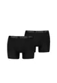 Produktbild: PUMA Boxer Boxershorts Men Herren Everyday Unterhose Unterwäsche 2er Pack, Farbe:Black/Phantom, Bekleidungsgröße:M