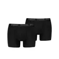 Produktbild: PUMA Herren Boxershorts 2-er Pack Boxer Unterhosen | Gr. M | Black/Phantom