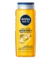 Produktbild: NIVEA MEN Active Energy 3in1 Duschgel Koffein Herren Dusche Pflege 500ml