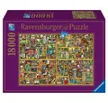 Produktbild: Ravensburger Puzzle Magische Bibliothek Puzzle 18000 Teile, Puzzleteile