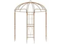 Produktbild: CLP Gartenpavillon wetterfest Keira, Rosenbogen mit Rankhilfe, 270x200 cm, Stahlgestell pulverbeschichtet, stabil & dekorativ für Terrasse