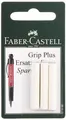 Produktbild: Faber-Castell 131598 - Ersatzradierer für Druckbleistift Grip Plus, 3 Stück