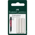 Produktbild: FABER-CASTELL Radiergummis für Bleistifte weiß, 3 St.