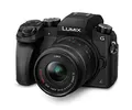 Produktbild: Panasonic LUMIX G DMC-G70KAEGK Systemkamera (16 Megapixel, OLED-Sucher, 7,5 cm OLED Touchscreen, 4K Foto und Video) mit Objektiv H-FS14042E schwarz