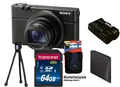 Produktbild: Sony DSC-RX100 VII A Schwarz mit 64GB KOMPLETTSET ! DIGITALKAMERA RX100 VII A