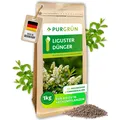Produktbild: Purgrün Liguster Dünger, NPK 5+4+6, Magnesium für Blätter, 1 kg