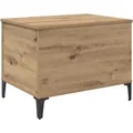 Produktbild: vidaXL Couchtisch Artisan-Eiche 60 x 44,5 x 45 cm Holzwerkstoff 881172