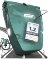 Produktbild: Büchel Fahrradtasche für Gepäckträger I 25.4 L - 100% Wasserdicht I mit Tragegriff und Schultergurt I fahrradtasche gepäckträger, gepäckträgertasche, fahrrad taschen hinten