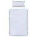 Produktbild: Bestlivings 4 Jahreszeitenbett mit Blauer Biese 240 cm x 260 cm und 40 cm x 80 cm Kissen