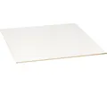 Produktbild: Fixmaß Dünn-HDF Platte einseitig weiß 1200 x 600 x 3 mm