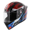 Produktbild: AGV K1 S Fastlap Helm, schwarz/rot/blau, S (55/56)