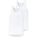 Produktbild: SCHIESSER Herren Unterhemd 2er Pack - Sport-Jacke, Original Feinripp