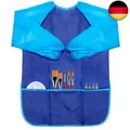 Produktbild: Malschürze, Nylon, wasserdicht, Malschürze mit Ärmeln für Kinder von 7 bis 12 Ja