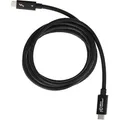 Produktbild: MicroConnect Thunderbolt 4 Kabel - Lade- und Datenkabel | Schwarz