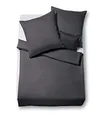 Produktbild: fleuresse 603089 Fb. 1 Flanell-Bettwäsche, 155 x 220 cm, anthrazit