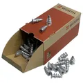 Produktbild: Würth 200x Gipskartondübel 14,5 x 33mm Zinkdruckguss Metall W-GS, selbstbohrender Gipsdübel 09032521, starker Dübel für einfache Montage in Gipskarton- und Gipsfaserplatten, 6-Kant-Antrieb