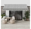 Produktbild: vidaXL Markise Markise Automatisch Anthrazit und Weiß 400x350 cm