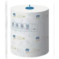 Produktbild: Tork Matic  Soft Papierhandtücher Weiß mit blauem Blätterdesign H1, Premium, hohe Saugfähigkeit, 6 Rollen mit je 100 m, 290016