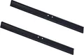 Produktbild: Gummilippe 25 cm Schwarz Ersatzlippe Silikon für Duschabzieher 2 Stück, geeignet