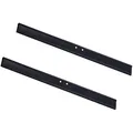 Produktbild: Gummilippe 25cm Silikon Schwarz Ersatzlippe fuer Duschabzieher 2 Stueck Abzieher