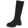 Produktbild: Ital Design Damenschuhe Stiefel Plateaustiefel, SP288-, Kunstleder, Schwarz, Gr. 37