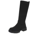 Produktbild: Ital-Design Bequeme Damen Stiefel mit Blockabsatz für Alltag Plateaustiefel (90169516) Blockabsatz Stiefel in Schwarz