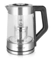 Produktbild: Emerio WK-122730 Wasserkocher 1,7 l 2200 W Schwarz, Silber, Transparent Neu