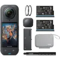 Produktbild: Insta360 X5 Essentials Bundle Action-Cam, wasserdicht bis 15m, 8K/30fps, 72MP, 360° Ultraweitwinkel