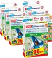 Produktbild: tesa Powerstrips POSTER/Doppelseitige Klebestreifen für Poster, Plakate und leichte Schilder bis 200g - wieder ablösbar und mehrfach verwendbar/Bigpack / 7 x 96 Stück (1 Vorrats - Karton)