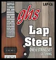 Produktbild: GHS Electric Lap Steel String Set (LAP-C6), Nickel-Plated Steel - C6 Tuning, 015