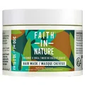 Produktbild: Die Faith in Nature 300ml Kokosnuss-Sheabutter-Haarmaske bietet eine intensive P