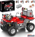 Produktbild: Mould King Remote Control ATV Feuerwehr Rettungsfahrzeug 23003