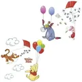 Produktbild: Komar Fensterbild Winnie The Pooh, Mehrfarbig, Kunststoff, 31x31 cm, Made in Germany, selbstklebend, rückstandsfrei ablösbar, wiederverwendbar, Tapeten & Wandverkleidungen, Wandtattoos & Sticker