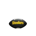 Produktbild: Wilson Unisex-Youth MINI NFL TEAM SOFT TOUCH FB BL PT American Football, Black, Pittsburgh Steelers