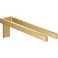 Produktbild: hansgrohe AXOR UNIVERSAL Rectangular Handtuchhalter, Metall, doppelt, fest, Länge 380mm, 42622250, Farbe: Brushed Gold Optic