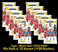 Produktbild: Topps Champions League Match Attax 2025/26 – 10x Booster Pack  -  2025 2026 -UCC