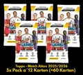 Produktbild: Topps Champions League Match Attax 2025/26 – 5x Booster Pack  -  2025 2026 -UCC