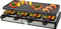 Produktbild: Clatronic®️ Raclette 8 Personen mit abnehmbarer Grillplatte | Grill mit Antihaftbeschichtung | mit Cool Touch-Gehäuse | sicherer Stand | RG 3757